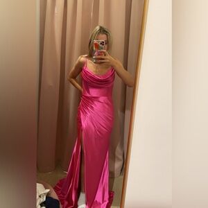 Pink Prom dress, size xs